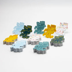 Driven Studio custom vinyl stickers in various colors