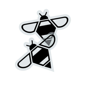 2 clear bee stickers collection-pdp-image Clear Stickers image