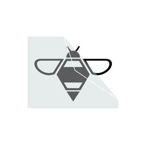 Die cut transfer sticker of a bee collection-pdp-image Transfer Stickers image